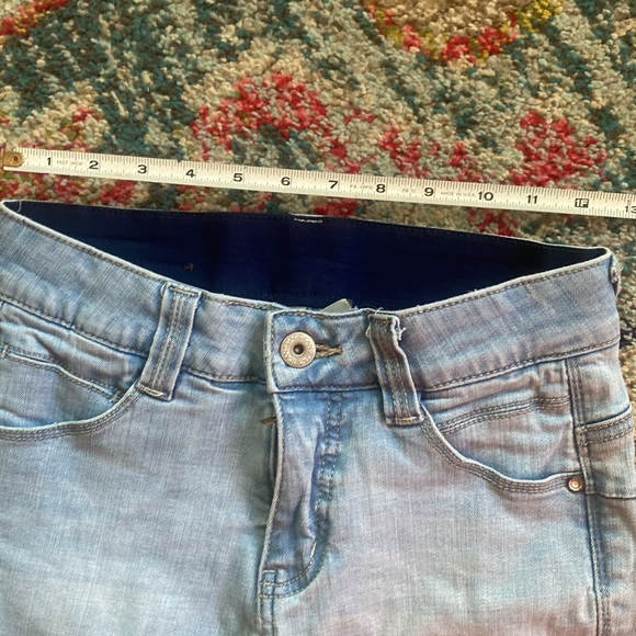4/$10 Jag Jeans Cropped Light wash size 2 / 26 midrise straight leg - Picture 4 of 8